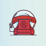 Illustration of a phone
